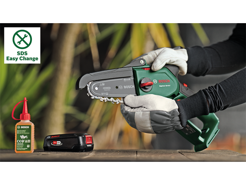 Akumulatorska verižna žaga Bosch EasyChain 18V-15-7, 06008B8901